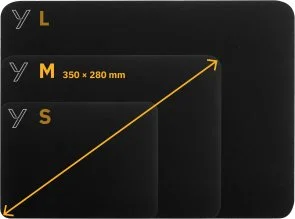 Фото: Килимок Yenkee YPM 35 Speed Top M Black (45015887) № 5 | KTC