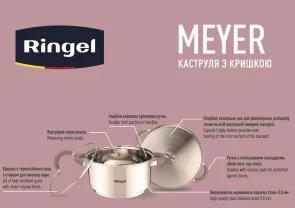 Фото: Каструля Ringel Meyer 1.6L (RG-2008-16) № 3 | KTC