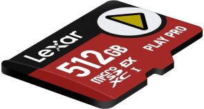 FLASH пам'ять Lexar Play Pro UHS-I V30 Micro SDXC 512GB (LMSXPS0512G-BNNNG)