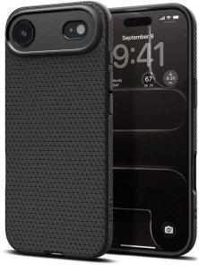 Чохол Spigen for Apple iPhone 17 Air - Liquid Air Matte Black (ACS10302)