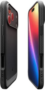 Чохол Spigen for Apple iPhone 17 Pro - Rugged Armor MagFit Matte Black (ACS10329)