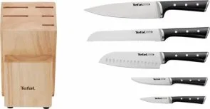 Фото: Набір ножів Tefal Ice Force 5pcs Black (K232S574) № 4 | KTC