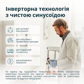 Генератор Könner & Söhnen KS 4500iG (KS4500IG)