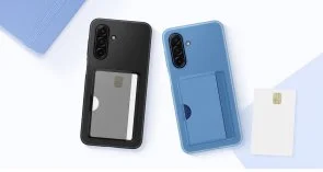 Фото: Чохол Samsung for Galaxy A17 A176 - Card Slot Case Blue (EF-OA176TLEGWW) № 5 | KTC