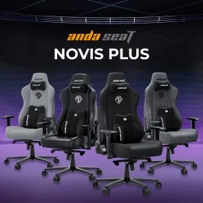 Фото: Крісло Anda Seat Seat Novis Plus PVC Size XL Black (AD23YC-XL-01-B-PV-B04) № 8 | KTC