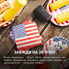 Портативна колонка Klipsch Austin Bluetooth Black (1072094)