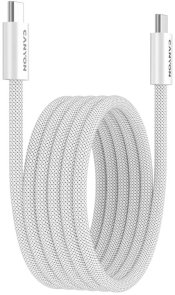 Кабель Canyon OnWire 60MG 60W Type-C / Type-C 1m White (CND-CCMG60AB15W)