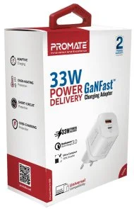 Фото: Зарядний пристрій Promate Powerport-33 White (powerport-33.white) № 7 | KTC