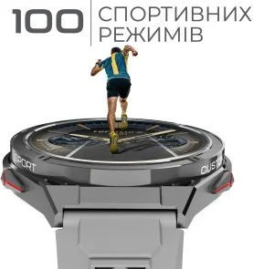 Фото: Смарт годинник HiFuture Active Black/Red (active.black-red) № 7 | KTC