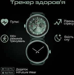 Фото: Смарт годинник HiFuture Vela Black (vela.black) № 4 | KTC