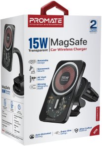 Кріплення для мобільного телефону Promate Lucidmount-15 Black (6959144062402)