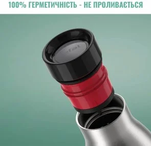 Фото: Термопляшка Tefal Bludrop Soft Touch 700ml Green (N3111210) № 6 | KTC