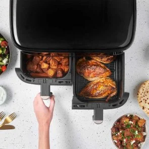 Фото: Мультипіч Russell Hobbs Satis Fry DualBaske (27680-56) № 10 | KTC