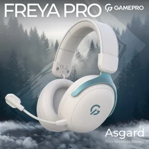 Фото: Гарнітура GamePro Asgard Freya Pro White/Blue (HSW201WB) № 5 | KTC