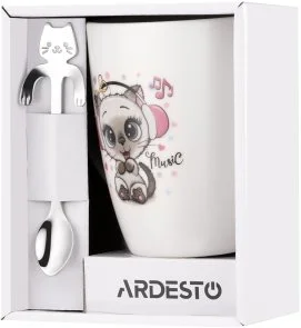 Фото: Чашка Ardesto Music 320ml White (AR3041BS) № 8 | KTC