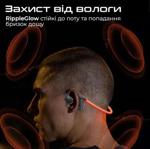 Гарнітура Promate Rippleglow Black (6959144066561)