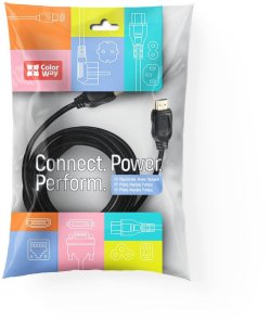Кабель ColorWay v2.0 HDMI / HDMI 10m Black (CW-CBHD081-BK)