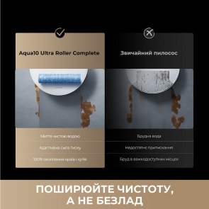 Робот-пилосос Dreame Aqua 10 Ultra Roller Complete White (RLH71DE-1-wh)