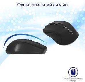 Фото: Миша Promate Clix-8 Black (6959144037813) № 2 | KTC