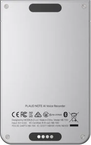 Фото: Диктофон Plaud AI Note Silver (NB-100-SI) № 4 | KTC