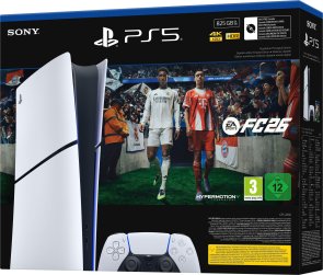 Ігрова приставка Sony PlayStation 5 Slim Digital Edition 825GB with Code EA SPORTS FC 26 (1000049864)