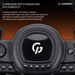 Кермо GamePro RW038PM for PC/Xbox 360/Xbox One/Switch/PS3/PS4