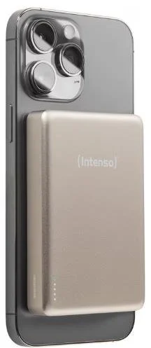 Фото: Батарея універсальна Intenso MW10000 10000mAh 20W/Qi 15W Champagne (7344031) № 2 | KTC