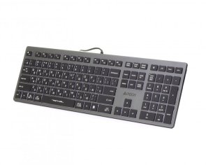 Клавіатура A4tech FX60 Fstyler White backlit Grey (FX60 USB (Grey) White backlit)