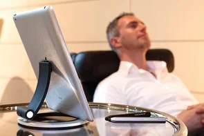 Фото: Підставка для планшета Just mobile Encore Desktop Stand срібляста № 7 | KTC
