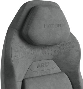 Крісло Hator Arc 3 Velour L Grey (HTC3446L)