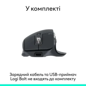 Фото: Миша Logitech MX Master 3S Performance Graphite (910-007501) № 10 | KTC
