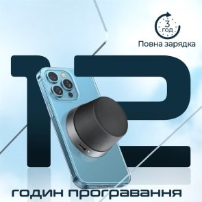Портативна колонка Promate Punch 3W Black (6959144065557)