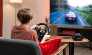 Фото: Кермо з'ємне Thrustmaster T98-X Ferrari 296 GTS for PC/XBOX (4460297) № 9 | KTC