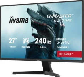 Фото: Монітор iiyama G-MASTER G2771HS-B1 - 27" IPS / 1920×1080 / 240 Гц / Nvidia G-Sync Compatible № 3 | KTC