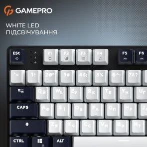 Фото: Клавіатура GamePro Genesis Metallic MK110B Red Switches Black № 18 | KTC