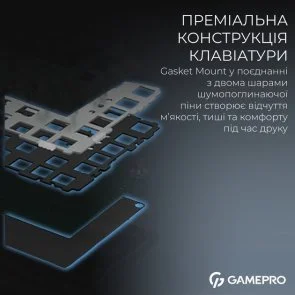 Фото: Клавіатура GamePro Genesis Asgard Valhalla Max MK160B Magnetic Switches (MK160B MAX) № 10 | KTC