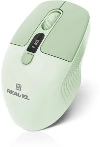 Фото: Миша Real-EL RM-481W Wireless Green (EL123200060) № 4 | KTC