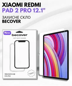 Фото: Захисне скло BeCover for Xiaomi Redmi Pad 2 Pro (714406) № 6 | KTC