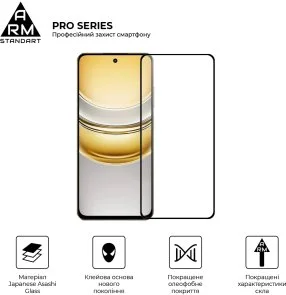 Фото: Захисне скло ArmorStandart Pro for Realme 14x 5G (ARM83557) № 2 | KTC