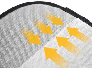 Щітка-рукавиця для видалення шерсті тварин Lapka LPK-26