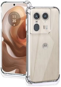 Чохол-накладка Anti-Shock BeCover для Motorola Edge 50 Ultra Clear (712308)