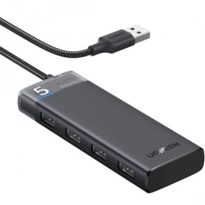USB-хаб UGREEN CM219 Black (15548)