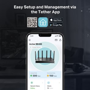 Wi-Fi Роутер TP-Link Archer BE400