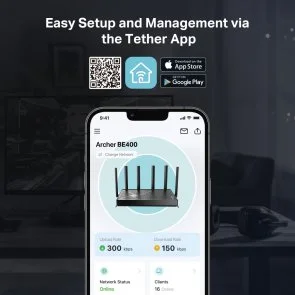 Фото: Wi-Fi Роутер TP-Link Archer BE400 № 4 | KTC