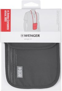 Гаманець на шию Wenger Neck Wallet with RFID pocket Grey (604589)