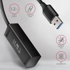 USB-хаб Axagon HUE-M1AL Black