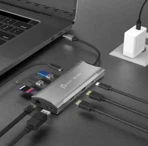 Фото: USB-хаб J5create 9in1 JCD397-N Grey № 7 | KTC