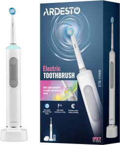 Електрична зубна щітка Ardesto ETB-I114W White