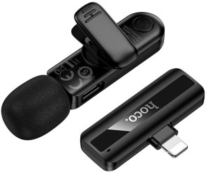 Радіосистема Hoco L20 Lightning Black (6942007655484)