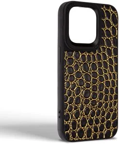 Фото: Чохол Harder for Apple iPhone 14 Pro - Crocosaur Black (ARM76719) № 2 | KTC
